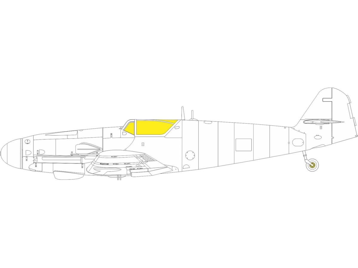 Bf 109K TFace Masks (for EDUARD)