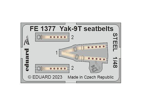 Yak-9T Seatbelts STEEL (for ZVEZDA)