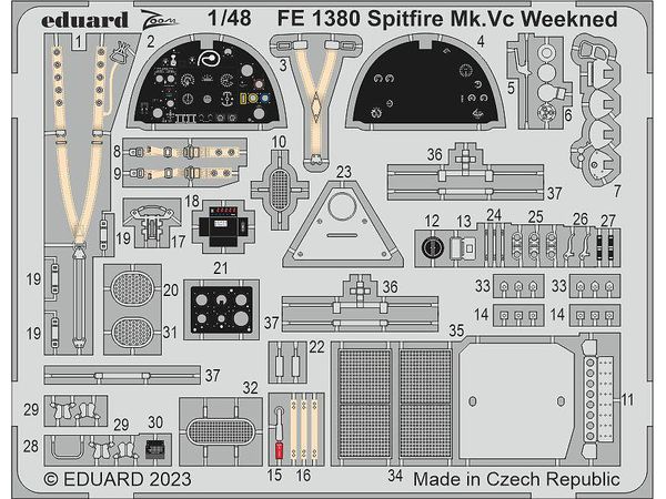 Spitfire Mk.Vc Weekend (for EDUARD)