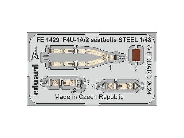 F4U-1A/2 Seatbelts STEEL Zoom (for Magic Factory)