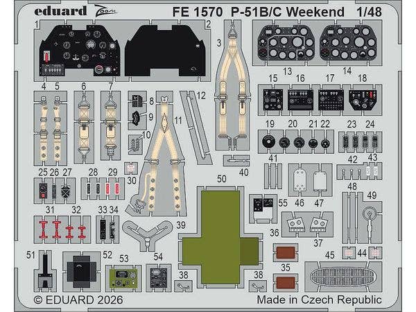 P-51B/C Weekend (For EDUARD)
