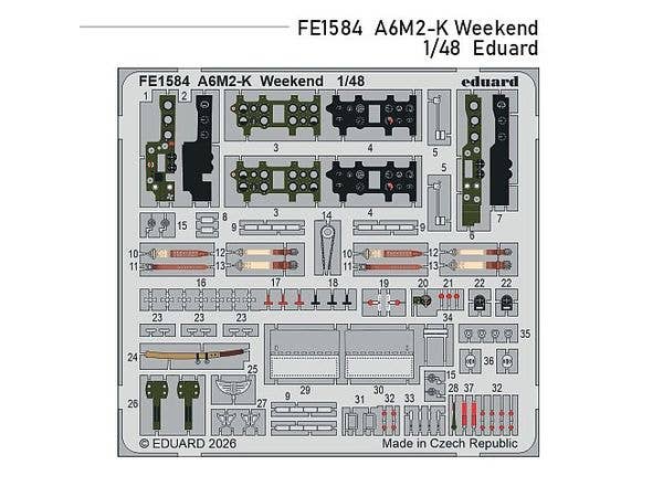 A6M2-K Weekend (For EDUARD)