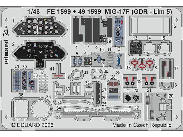 MiG-17F (GDR - Lim 5) (for KINETIC)