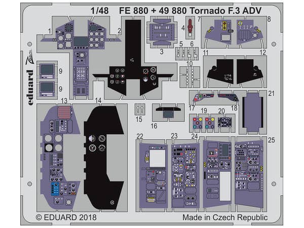 Tornado F.3 ADV Zoom Photo Etched Set (for Revell)