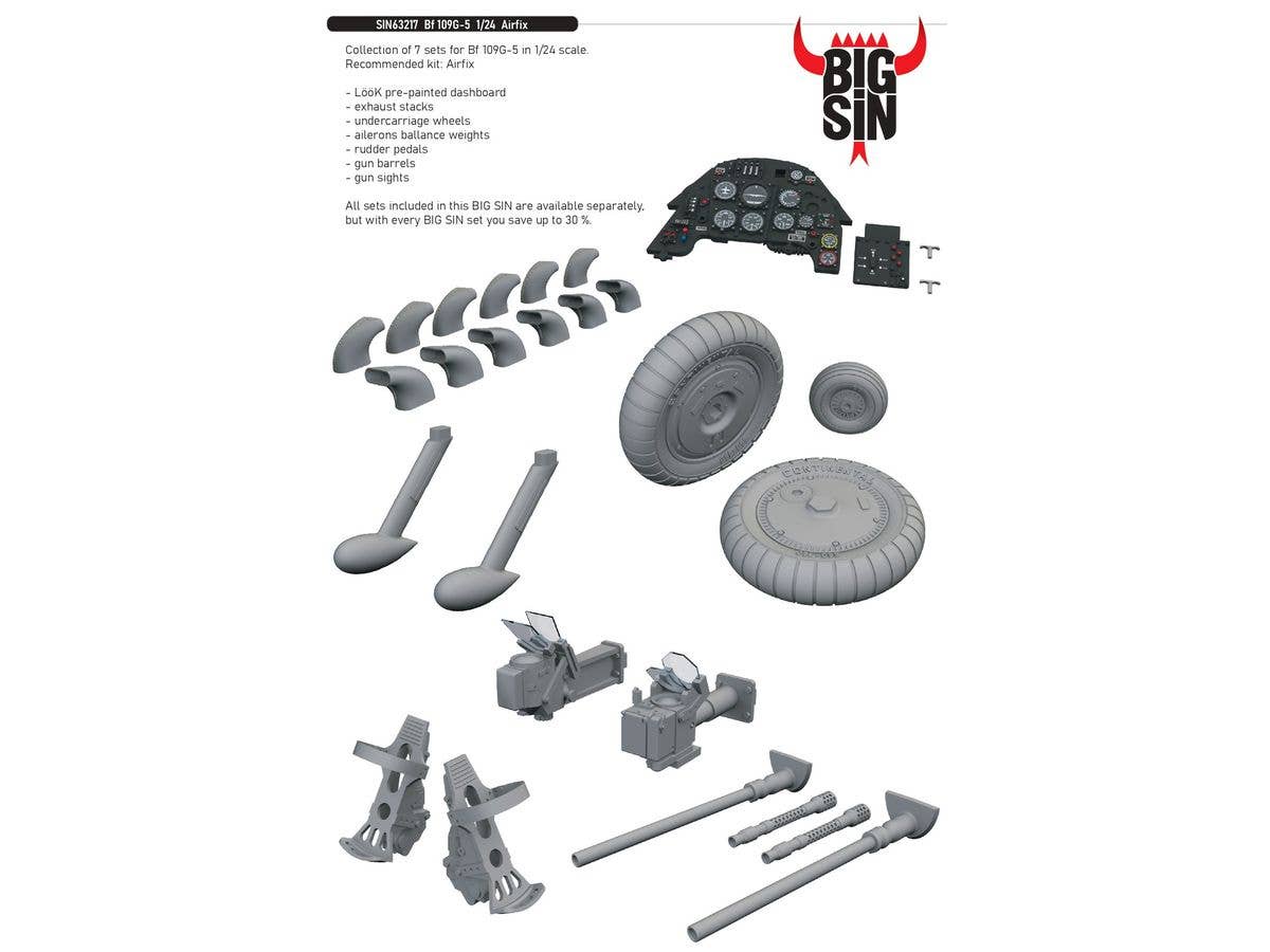 Bf 109G-5 (For AIRFIX)
