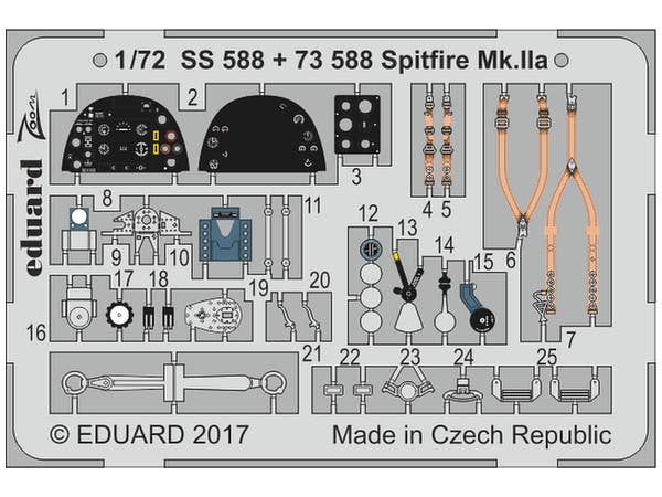 Spitfire Mk.Iia (for REVELL)