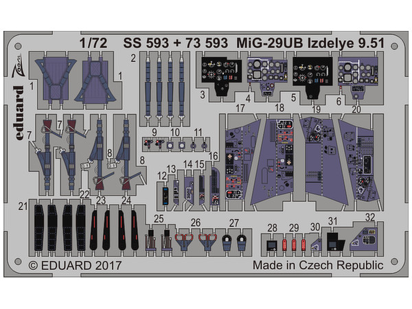 MiG-29UB Izdelye 9.51 (Trumpeter)