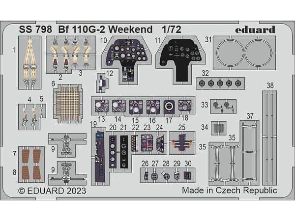 Bf 110G-2 Weekend for Eduard