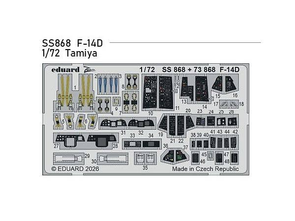 F-14D (For TAMIYA)