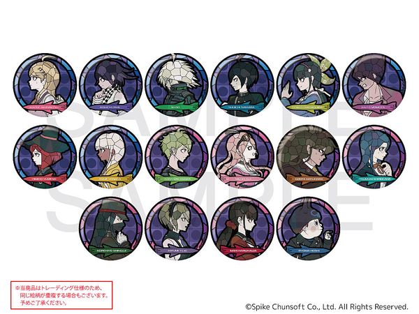 New Danganronpa V3 Killing Harmony x Mixed Garden Character Stained Series Trading Can Badge 1Box 5pcs