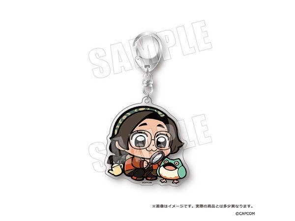 Monster Hunter Wilds x Bukubu: Large Acrylic Keychain 03. Alma