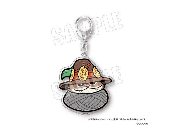 Monster Hunter Wilds x Bukubu: Large Acrylic Keychain 07. Ruro