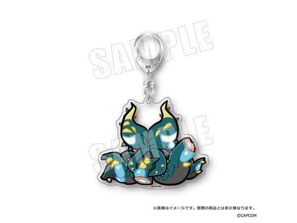 Monster Hunter Wilds x Bukubu: Large Acrylic Keychain 14. Nu Egdra