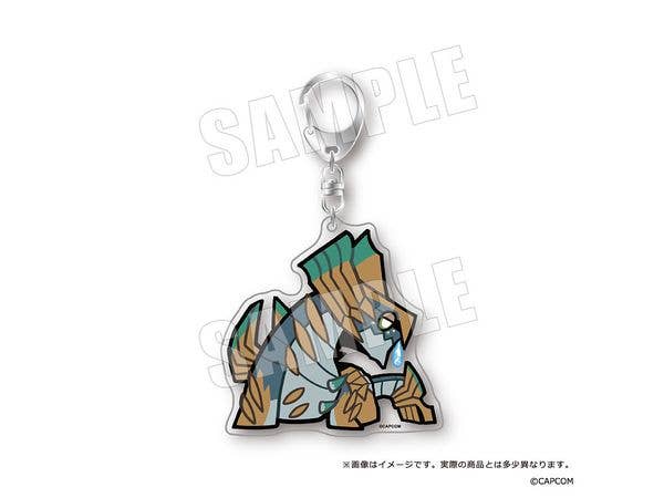 Monster Hunter Wilds x Bukubu: Large Acrylic Keychain 15. Jin Dahad