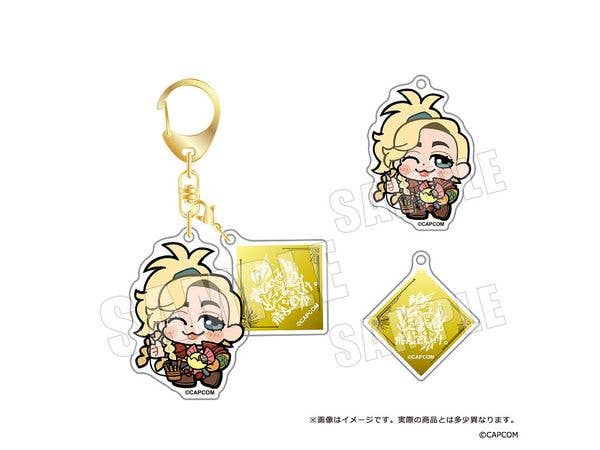 Monster Hunter Wilds x Bukubu: Dialogue Acrylic Keychain 04. Gemma