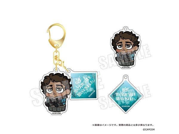 Monster Hunter Wilds x Bukubu: Dialogue Acrylic Keychain 05. Nata