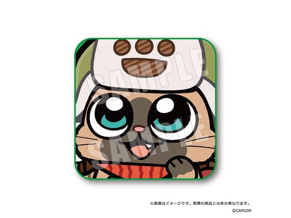 Monster Hunter Wilds x Bukubu: Face Towel 02. Palico Hope Equipment