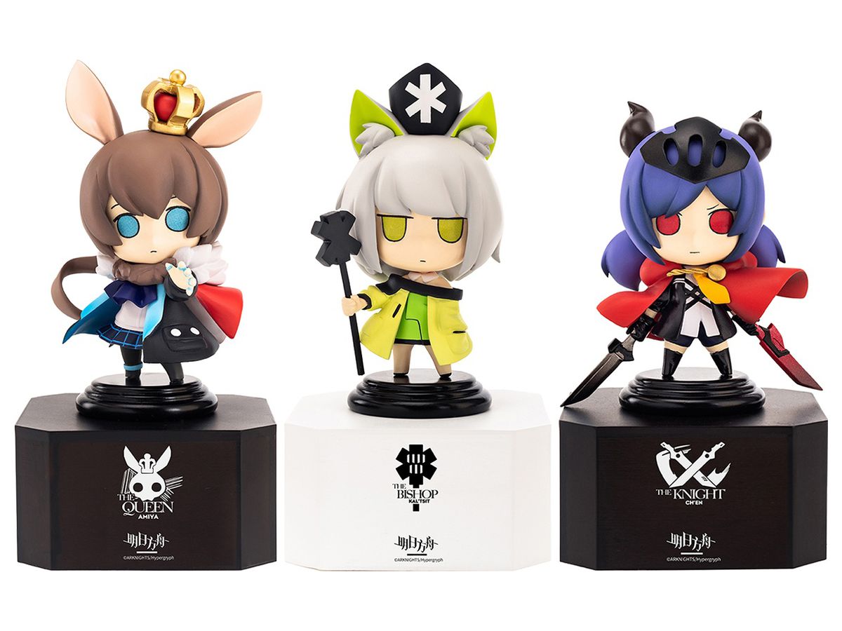 Arknights Deformed Figure Vol.1 Amiya, Kal'tsit & Chen (3pcs)