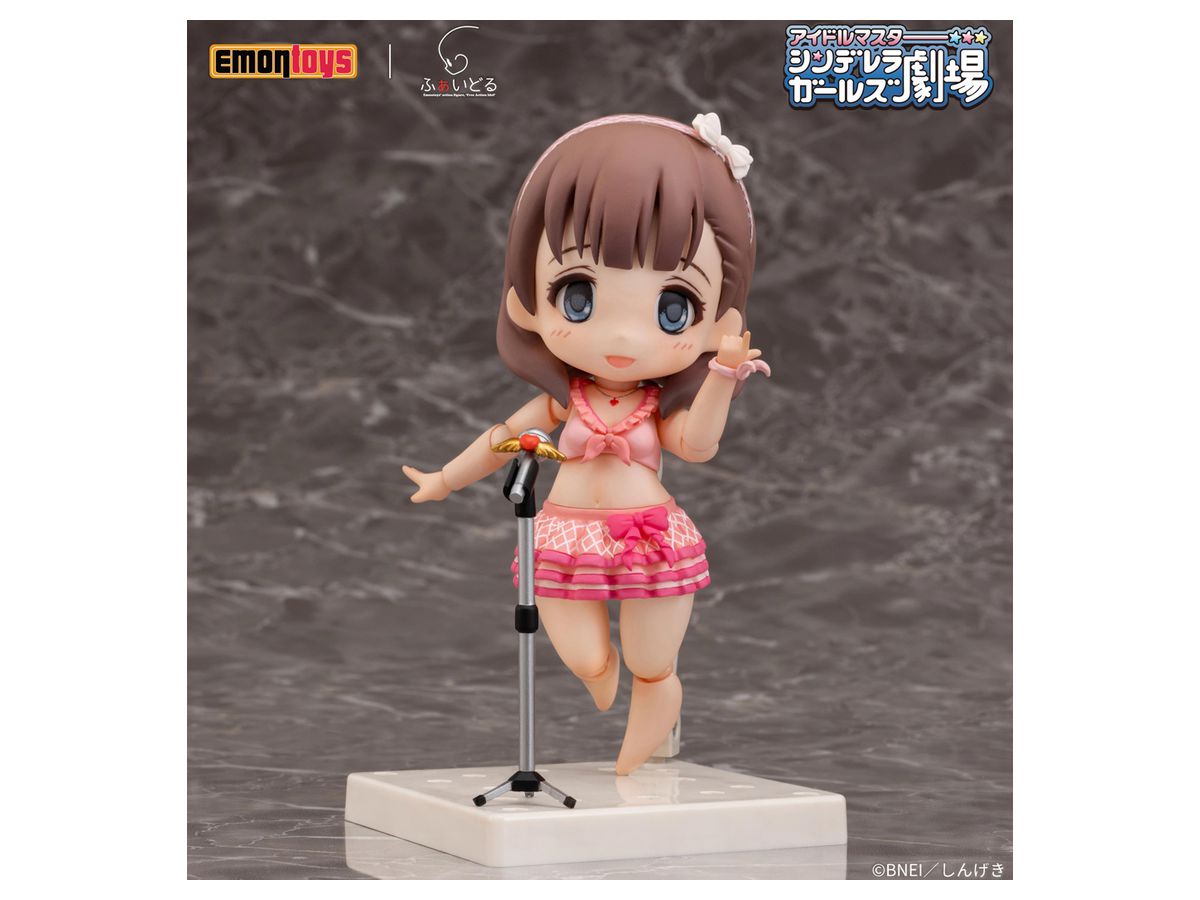 Deformed Action Figure Fidol Vol.2 Mayu Sakuma Swimsuit Ver. (Delemas)