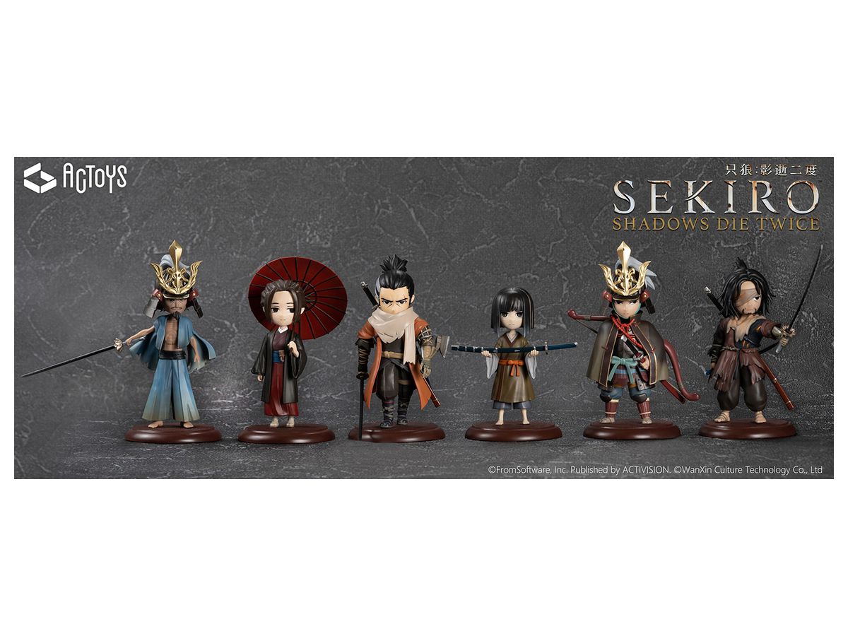 SEKIRO: Shadows Die Twice Deformed Figures: 1Box (6pcs)