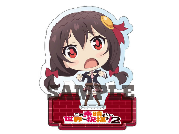 KonoSuba 2: Big Acrylic Figure Chibi Yunyun
