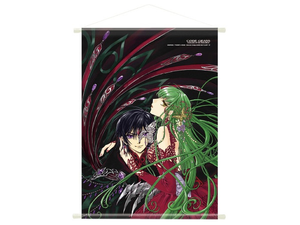 Code Geass: Lelouch of the Rebellion Clamp Illustration A1 Tapestry (Lelouch & C.C.)