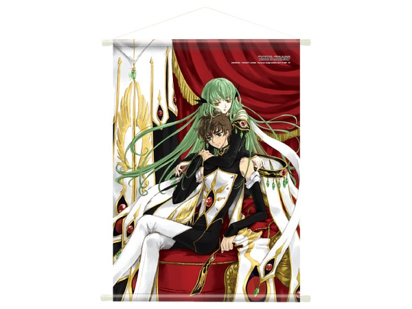 Code Geass: Lelouch of the Rebellion Clamp Illustration A1 Tapestry (Suzaku & C.C.)