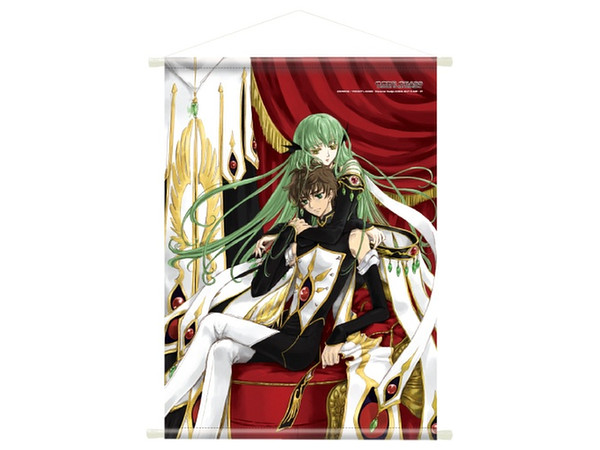 Code Geass: Lelouch of the Rebellion Clamp Illustration A1 Tapestry (Suzaku & C.C.)
