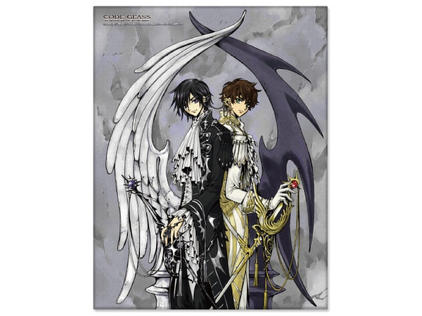 Code Geass: Lelouch of the Rebellion Clamp Illustration Canvas Art (Lelouch & Suzaku)