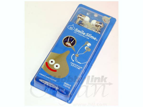 Smile Slime Earphones Metal Slime