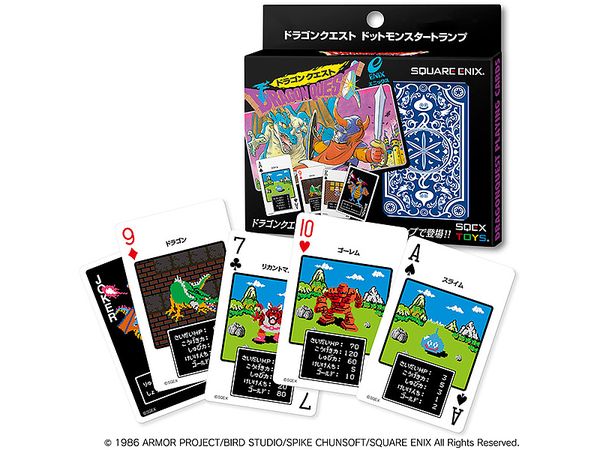 Dragon Quest: Dot Monster Playing Cards