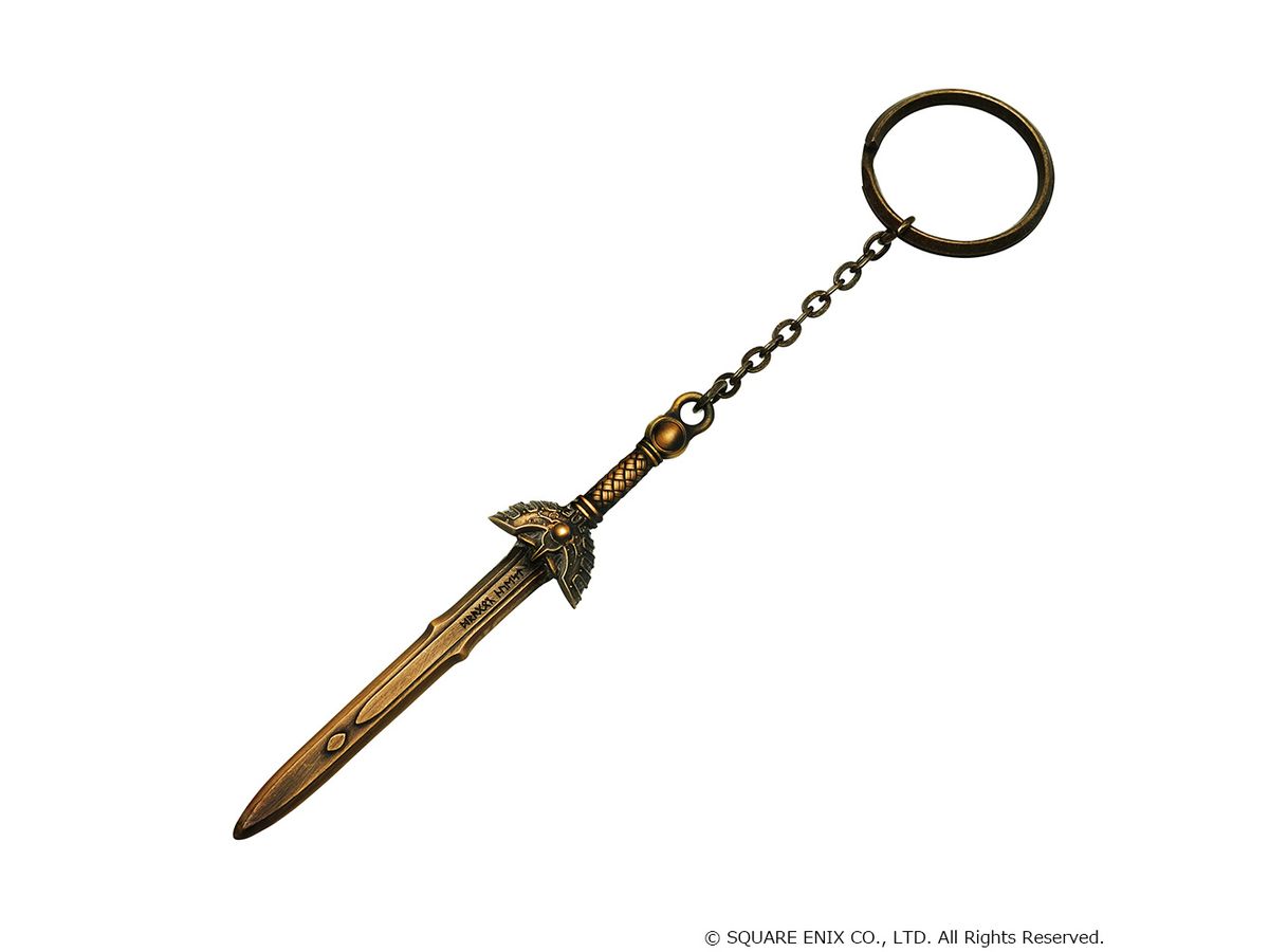 Dragon Quest Metallic Items Keychain Roto Sword (Reissue)