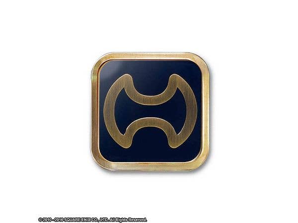 Final Fantasy XIV: Job Pin Badge [Warrior]