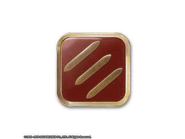 Final Fantasy XIV: Job Pin Badge [Monk]
