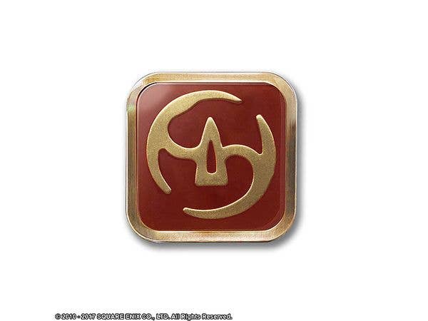 Final Fantasy XIV: Job Pin Badge [Samurai]