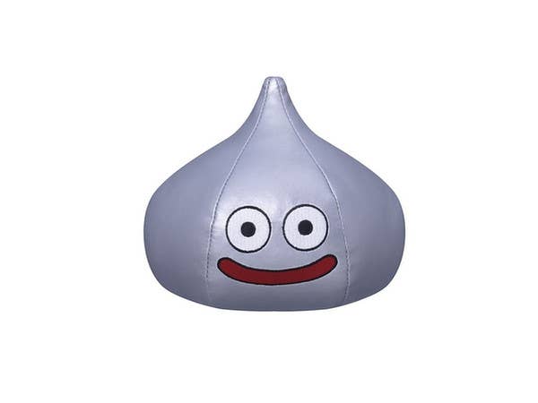 Dragon Quest: Smile Slime Plush Toy Metal Slime M
