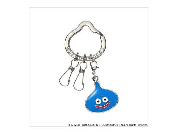 Dragon Quest: Smile Slime Metal Key Ring Slime