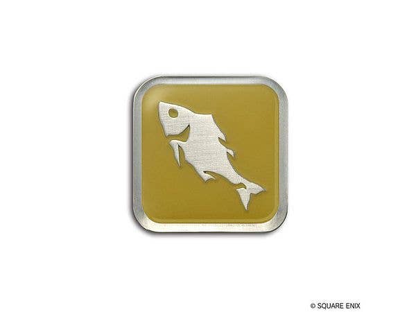 Final Fantasy XIV: Gatherer Pin Badge [Fisherman]