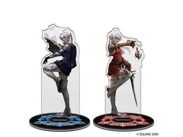Final Fantasy XIV: SHADOW BRINGERS Acrylic Stand Alphinaud & Alisaie (Reissue)