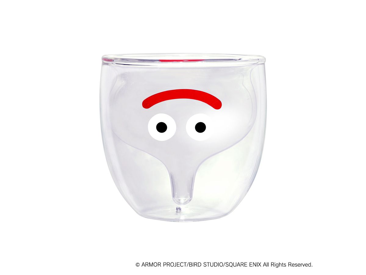 Dragon Quest Smile Slime: Double Wall Glass Slime Clear
