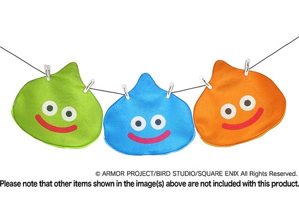 Dragon Quest Smile Slime: Slimes Laundry Net Set of 3 (Reissue)