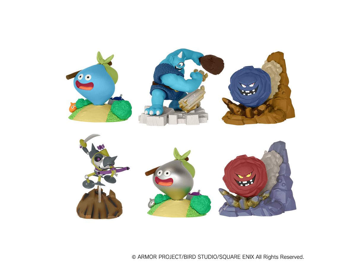 Dragon Quest: 3D Monster Picture Book Figure -Slime Appearance!- : 1Box (6pcs)