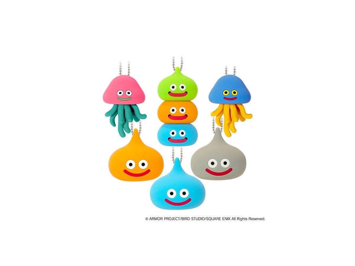 Dragon Quest: 3D Silicone Monster Keychain: 1Box (12pcs)