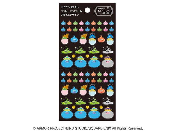 Dragon Quest Bungu: Decoration Sticker 2 Slime Design