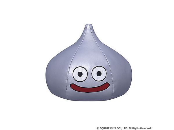 Dragon Quest: Smile Slime Plush Toy M Metal Slime (Reissue)