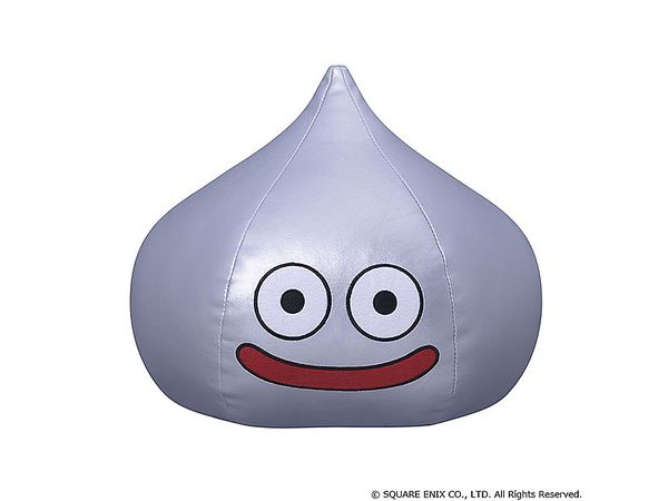 Dragon Quest: Smile Slime Plush Toy L Metal Slime (Reissue)