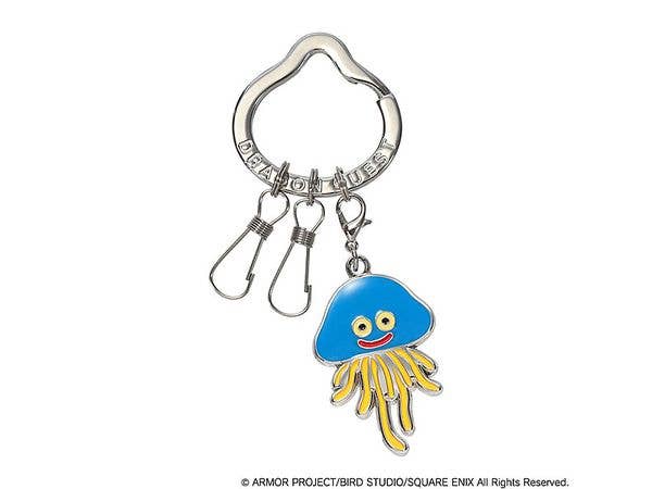 Dragon Quest Smile Slime: Metal Key Ring Healslime (Reissue)