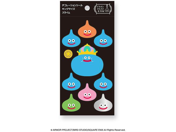Dragon Quest Bungu: Decoration Seal King Size Slime
