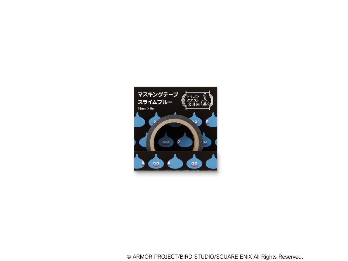Dragon Quest Stationery Shop Masking Tape Slime Blue (Reissue)