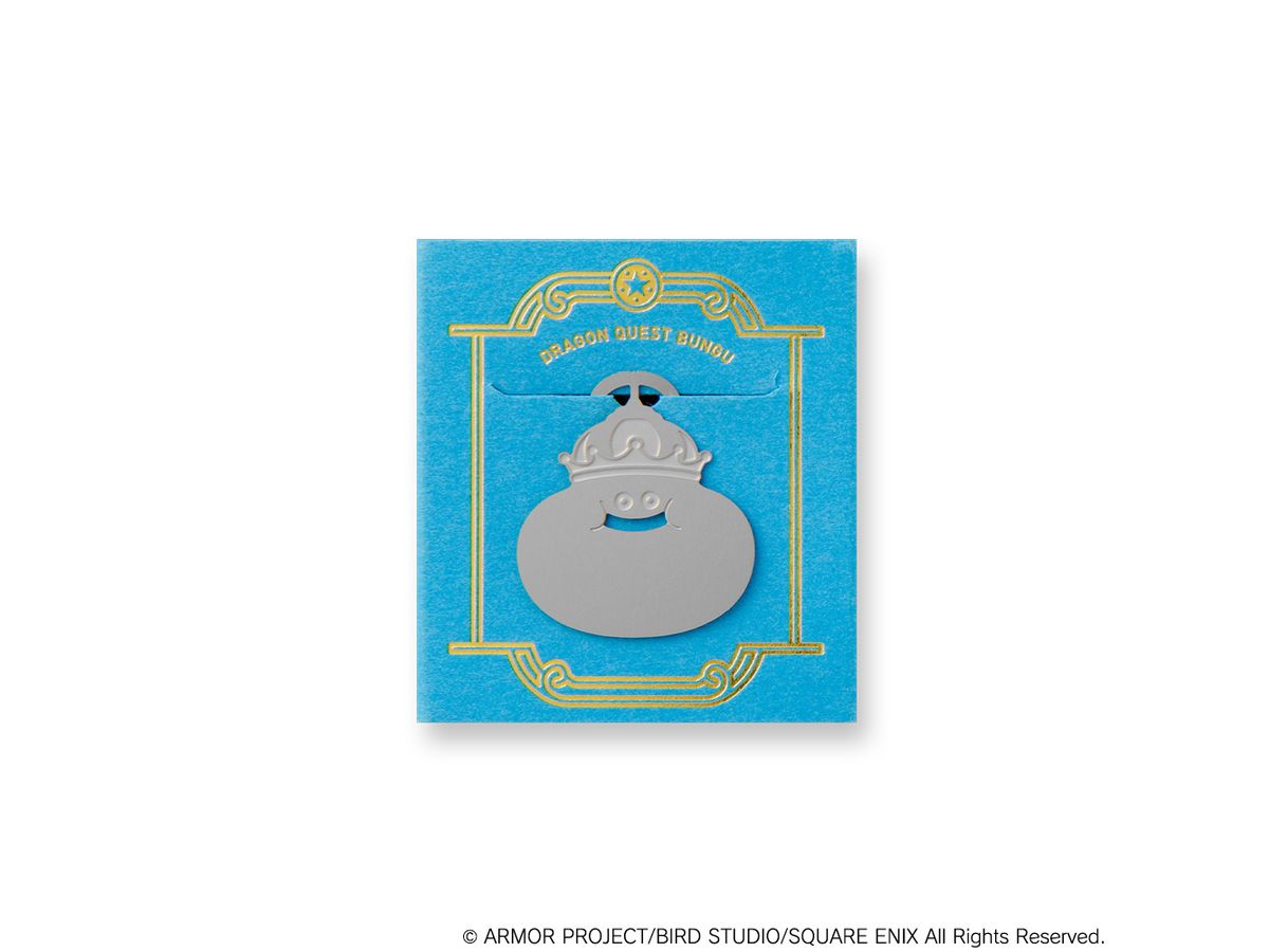 Dragon Quest Stationery Shop Etched Clips King Smile (Reissue)
